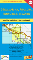 Carta escursionistica Deiva Marina, Framura, Bonassola e Levanto